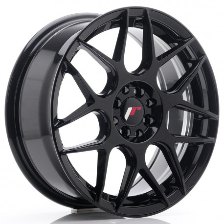 Aluminium wheels Platišče Japan Racing JR18 17x7 ET40 4x100/108 Glossy Black | race-shop.si