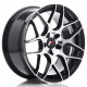 Aluminium wheels Platišče Japan Racing JR18 17x8 ET35 5H Blank Black Machined | race-shop.si