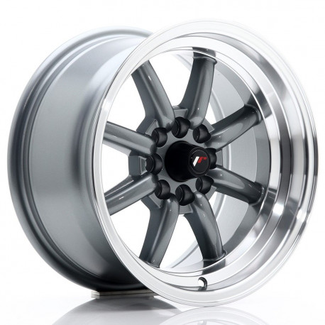 Aluminium wheels Platišče Japan Racing JR19 15x8 ET0 4x100/114 Gun Metal | race-shop.si