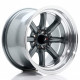 Aluminium wheels Platišče Japan Racing JR19 15x9 ET-13 4x100/108 Gun Metal | race-shop.si