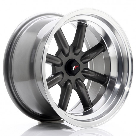 Aluminium wheels Platišče Japan Racing JR19 16x9 ET-25-(-15) Blank Gun Metal | race-shop.si