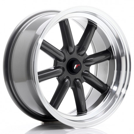 Aluminium wheels Platišče Japan Racing JR19 17x8 ET0 Blank Gun Metal | race-shop.si