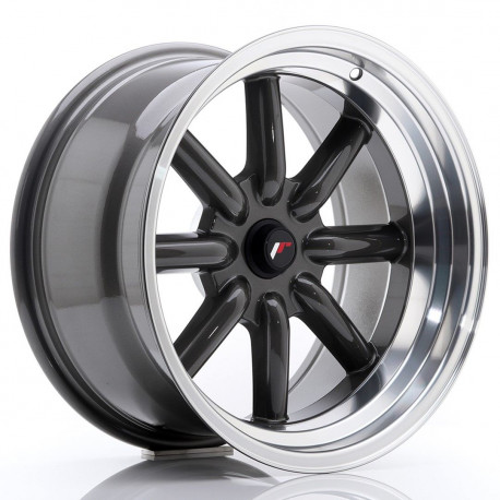 Aluminium wheels Platišče Japan Racing JR19 17x9 ET-10 Blank Gun Metal | race-shop.si