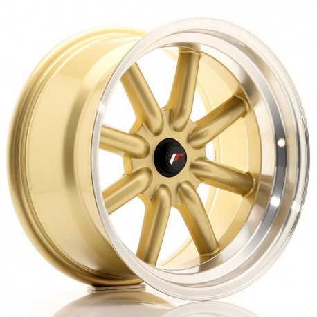 Aluminium wheels Platišče Japan Racing JR19 17x9 ET-25-(-10) Blank Gold | race-shop.si