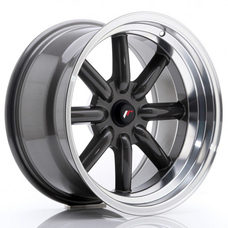 Aluminium wheels Platišče Japan Racing JR19 17x9 ET-25-(-10) Blank Gun Metal | race-shop.si