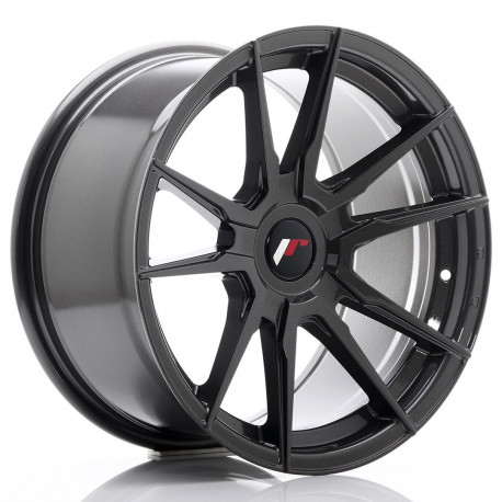 Aluminium wheels Platišče Japan Racing JR21 17x9 ET25-35 Blank Hyper Gray | race-shop.si