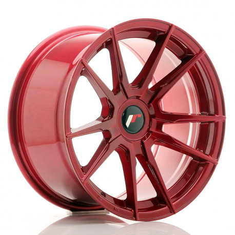 Aluminium wheels Platišče Japan Racing JR21 17x9 ET25-35 Blank Platinum Red | race-shop.si