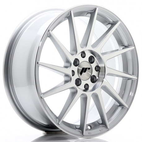 Aluminium wheels Platišče Japan Racing JR22 17x7 ET35 5x100/114 Silver Machined | race-shop.si