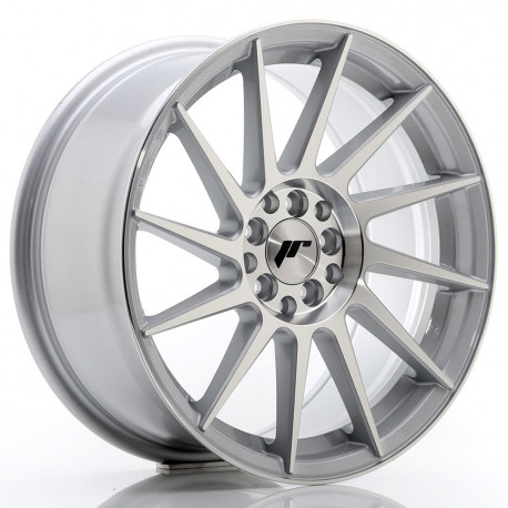Aluminium wheels Platišče Japan Racing JR22 17x8 ET35 4x100/114 Silver Machined | race-shop.si