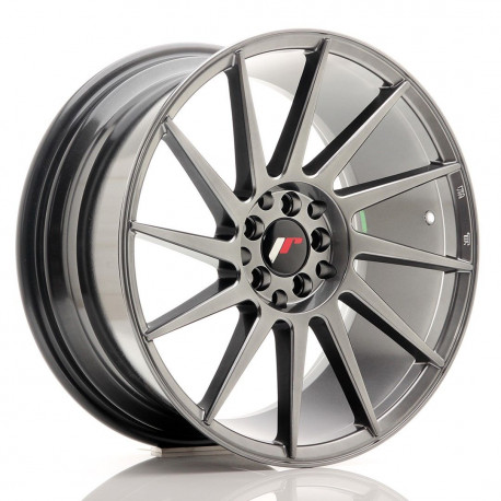 Aluminium wheels Platišče Japan Racing JR22 18x8,5 ET35 5x100/120 Hyper Black | race-shop.si