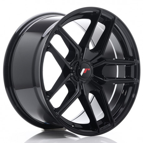 Aluminium wheels Platišče Japan Racing JR25 18x9,5 ET20-40 5H Blank Glossy Black | race-shop.si