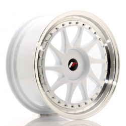 Platišče Japan Racing JR26 18x8,5 ET20-40 Blank White w/ Machined Lip