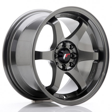 Aluminium wheels Platišče Japan Racing JR3 15x8 ET25 4x100/108 Gun Metal | race-shop.si