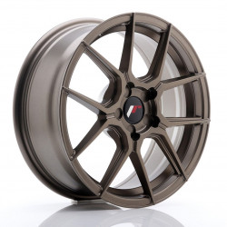 Platišče Japan Racing JR30 17x7 ET20-40 5H Blank Matt Bronze
