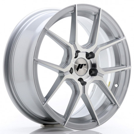Aluminium wheels Platišče Japan Racing JR30 17x7 ET40 5x112 Silver Machined | race-shop.si