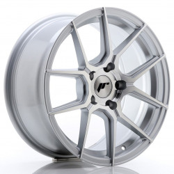 Platišče Japan Racing JR30 17x8 ET35 5x120 Silver Machined