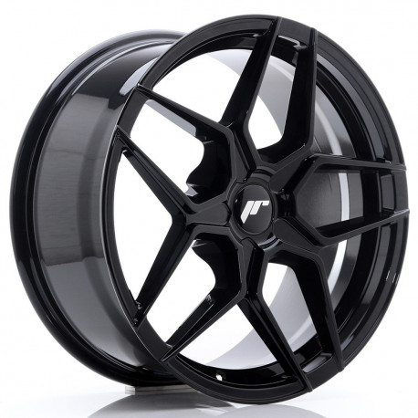 Aluminium wheels Platišče Japan Racing JR34 18x8 ET20-42 5H Blank Glossy Black | race-shop.si