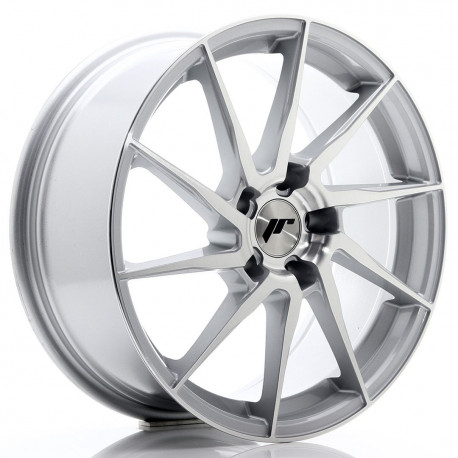 Aluminium wheels Platišče Japan Racing JR36 18x8 ET45 5x112 Silver Brushed Face | race-shop.si
