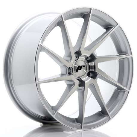 Aluminium wheels Platišče Japan Racing JR36 18x9 ET45 5x112 Silver Brushed Face | race-shop.si