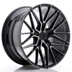 Platišče Japan Racing JR38 20x10 ET35-45 5H Blank Black Brushed w/ Tinted Face