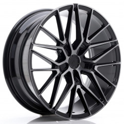 Platišče Japan Racing JR38 20x8,5 ET35-45 5H Blank Black Brushed w/ Tinted Face