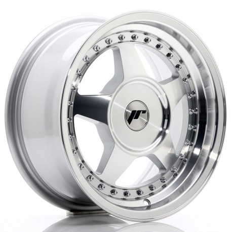 Aluminium wheels Platišče Japan Racing JR6 15x7 ET20-35 Blank Silver Machined | race-shop.si