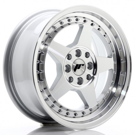Aluminium wheels Platišče Japan Racing JR6 16x7 ET35 4x100/114 Silver Machined | race-shop.si