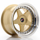 Aluminium wheels Platišče Japan Racing JR6 17x10 ET20 Blank Gold w/ Machined Lip | race-shop.si