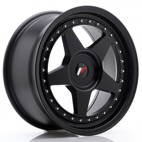 Aluminium wheels Platišče Japan Racing JR6 17x8 ET20-35 Blank Matt Black | race-shop.si