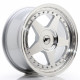 Aluminium wheels Platišče Japan Racing JR6 17x8 ET20-35 Blank Silver Machined | race-shop.si