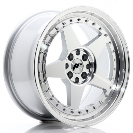 Aluminium wheels Platišče Japan Racing JR6 17x8 ET35 5x108/112 Silver Machined | race-shop.si