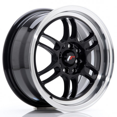 Aluminium wheels Platišče Japan Racing JR7 15x7 ET38 4x100/114 Glossy Black | race-shop.si
