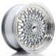 Aluminium wheels Platišče Japan Racing JR9 16x7,5 ET25 Blank Silver w/ Machined Lip | race-shop.si