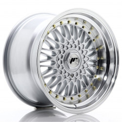Platišče Japan Racing JR9 17x10 ET20 4x100/108 Srebrna w/ Machined Lip