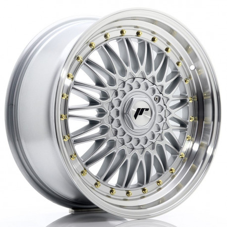 Aluminium wheels Platišče Japan Racing JR9 18x8 ET35-40 Blank Silver w/ Machined Lip | race-shop.si