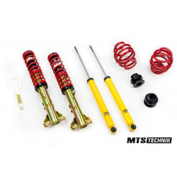 Street and circuit height adjustable coilovers MTS Technik Street for BMW 3 Series / E36 Cabriolet 08/92 - 09/99