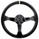 Volani 3-kraki volanski obroč Sparco R325, 350mm, semiš, 95mm zamik, črna/zlata | race-shop.si