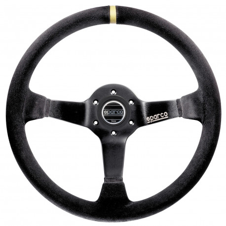 Volani 3 spokes steering wheel Sparco R325, 350mm suede, 95mm | race-shop.si