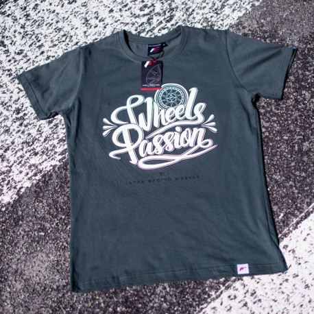 Majice Men`s t-shirt JAPAN RACING Wheels Passion, Olive | race-shop.si