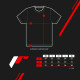Majice Women`s t-shirt JAPAN RACING JR-20, Black | race-shop.si