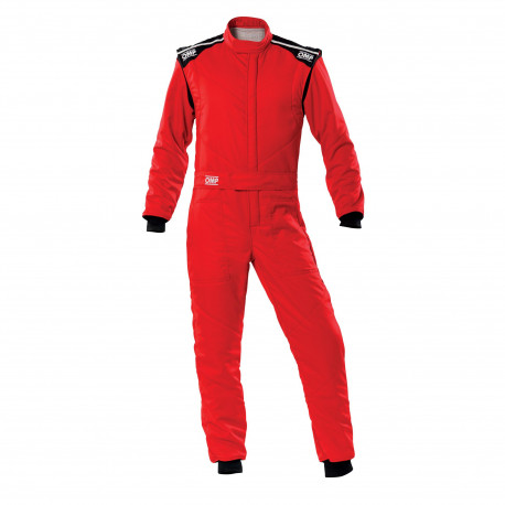 Obleke FIA Dirkaški kombinezon OMP First-S rdeča | race-shop.si