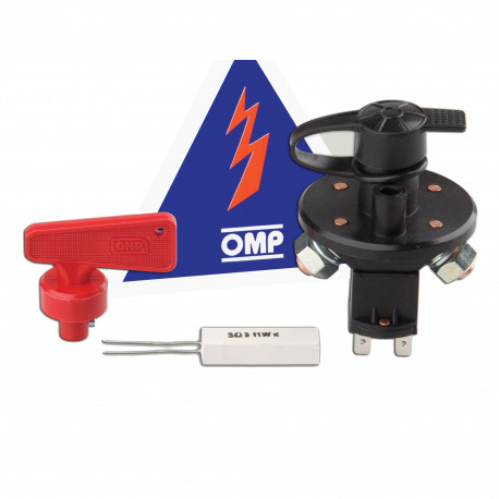 Odklopniki akumulatorjev in dodatki OMP PROFESSIONAL Master battery switch with FIA | race-shop.si