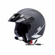 Odprte čelade OMP Star Intercom Helmet - matt black | race-shop.si