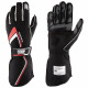 Rokavice Race gloves OMP Tecnica with FIA homologation (external stitching) black / red | race-shop.si