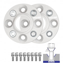 Komplet 2 kosov distančnikov (z navojem) za Audi A2 8Z - 40mm, 4x100, 57,1