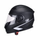 Celoplanetne čelade Helmet OMP CIRCUIT EVO MATT BLACK | race-shop.si