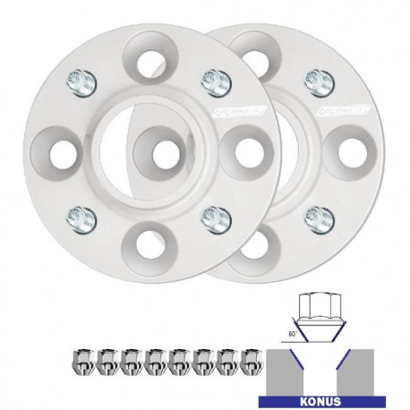 Za določen model Komplet 2 kosov distančnikov (pritrditev z vijaki) za Ford Tourneo Courier FL - 40mm, 4x108, 63,4 | race-shop.si