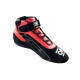 Promocije Čevlji za karting OMP KS-3, črna/rdeča | race-shop.si