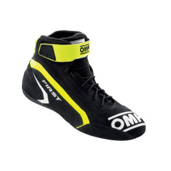 FIA race shoes OMP FIRST antracite/yellow