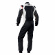 Obleke FIA race suit OMP First-EVO black-white | race-shop.si